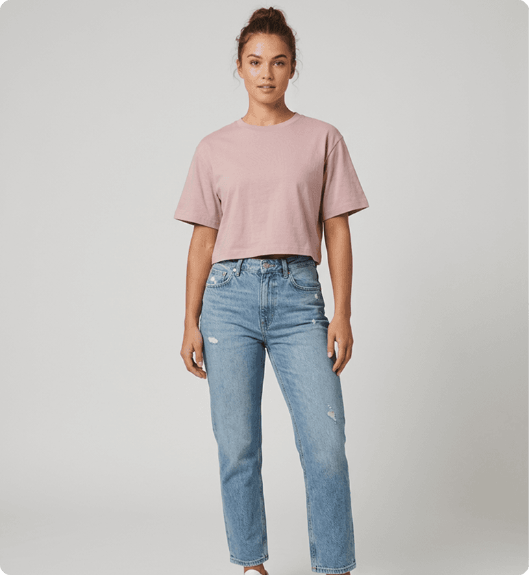 Women’s Boxy Crop T-shirt