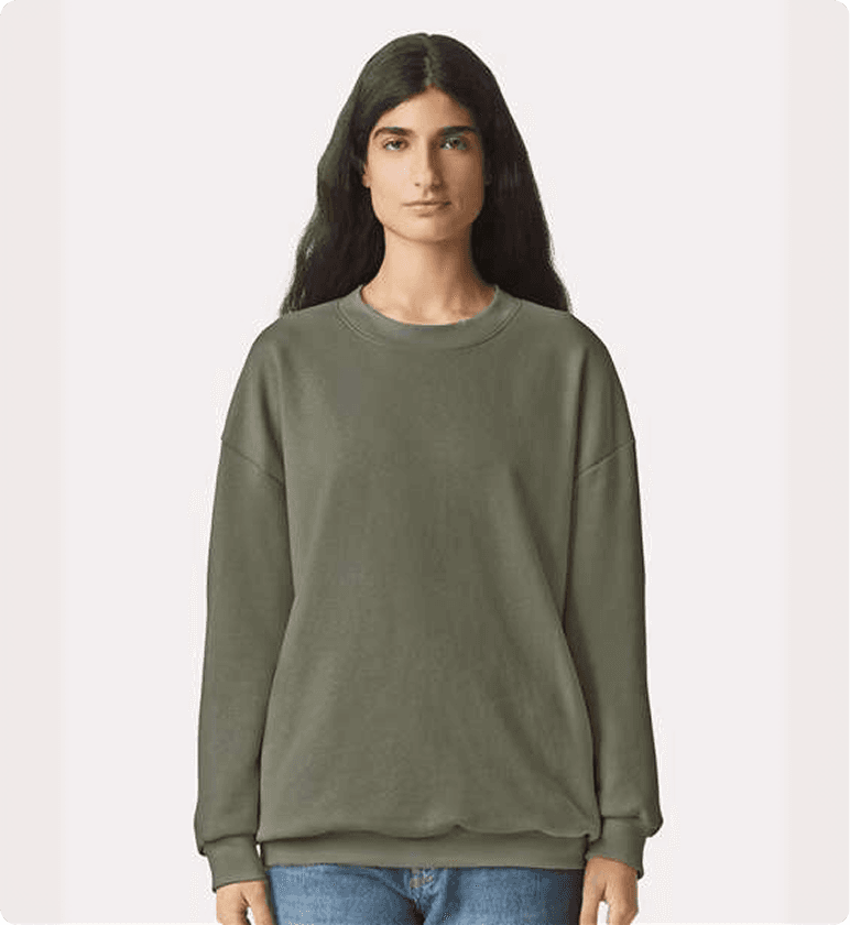 Fleece Crew Neck Sweathshirt